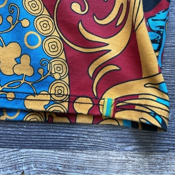 COOGI/Royal COOGI Black and Multicolor Dashiki Style Tee XXXL T27 - Picture 6 of 13